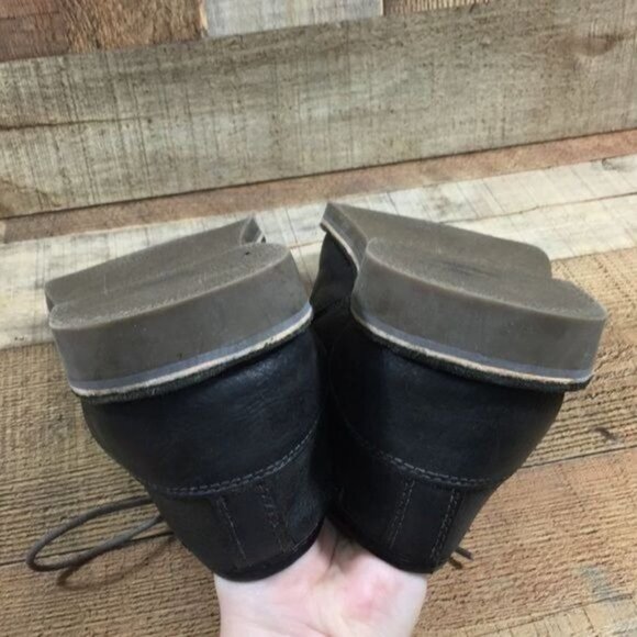 Kenneth Cole Reaction Black Leather Chukka Boot Mens 9M Lace Up Shoes - Picture 12 of 12